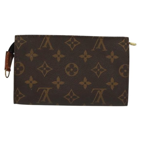 LOUIS VUITTON Monogram Bucket PM Accessory Pouch LV Auth 139377 - Picture 3 of 16